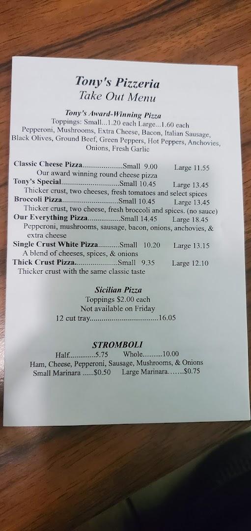 Tony's Pizzeria