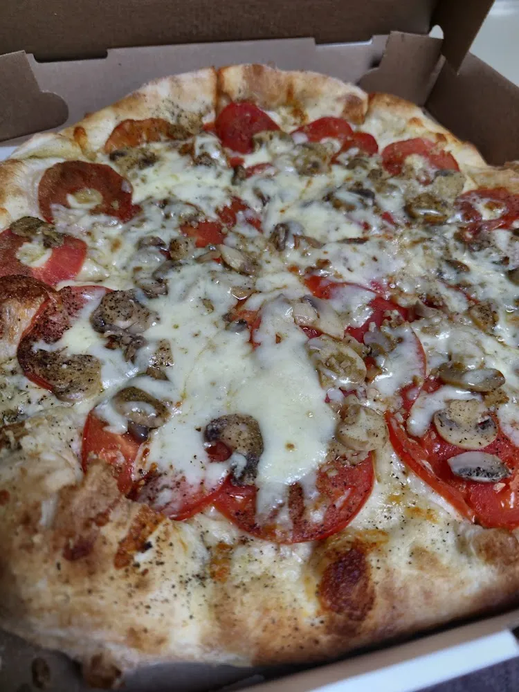 Tony's Special with Mushroom Pizza